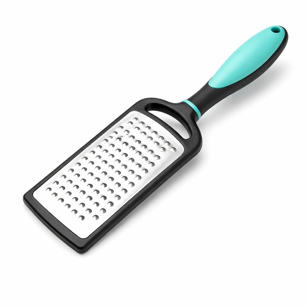 Cheese Grater with Handle, Stainless Steel, Fine Zester for Parmesan, Lemon, Ginger, Garlic, Chocolate, Modern Style-image-47
