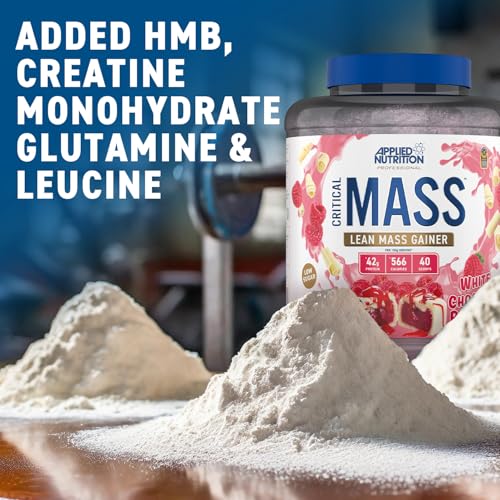 Applied Nutrition Critical Mass Professional - Weight Gain Protein Powder, High Calorie Weight Gainer, Lean Mass (2.4kg - 16 Servings) (Chocolate) - Image 6