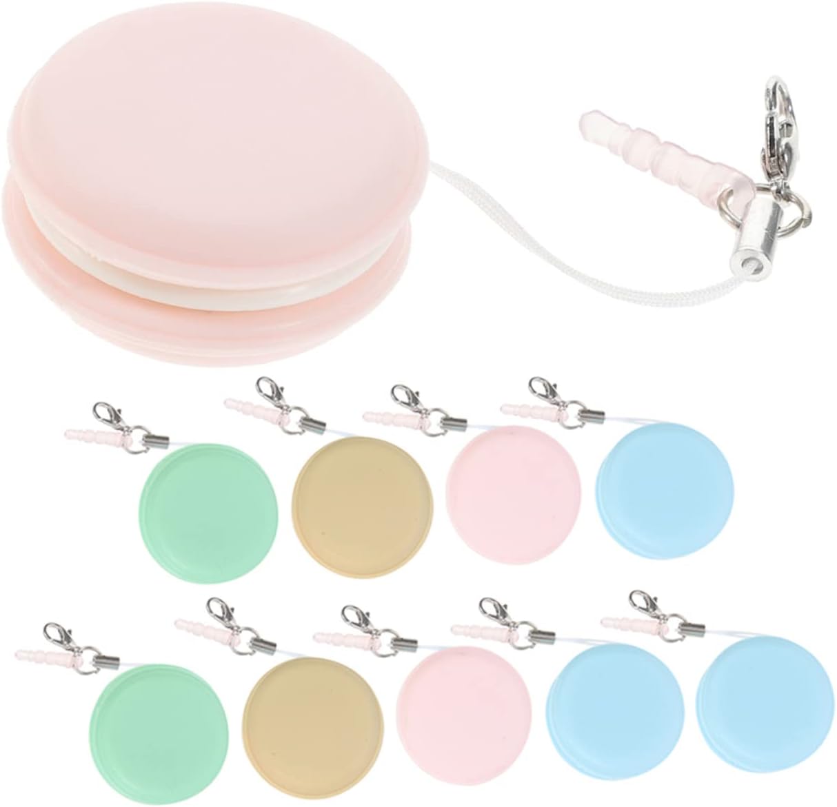 FOMIYES 50pcs Macaron Phone Screen Versatile Cleaning Cloths for Eyeglasses Lenses Screens Random Colors Reusable Washable for Electronics