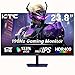 KTC Gaming Monitor 24 Zoll, FHD 1080P@180Hz (OC 190Hz) mit Fast IPS-Panel, 1ms Reaktionszeit, FreeSync/G-Sync, HDR400, 133% sRGB, HDMI 2.0 / DP 1.4, Hardware Blaulichtfilter, VESA 100×100mm