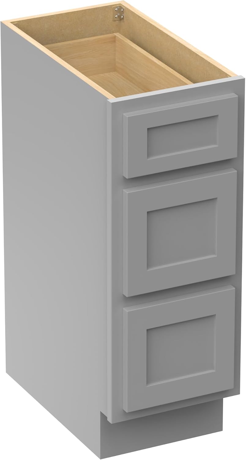 צַד view of the assembled cabinet frame