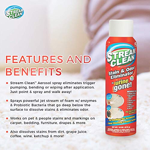 Reviews for Stream Clean Carpet Stain and Odor Eliminator Professional