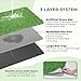 BurgeonNest Dog Grass Pad with Tray 35