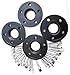 Wheel Hub 5X108X65.1 Wheel Spacers Compatible For Enhanced Driving Experience Compatible For Car Citroën: Dispatch,C5,C6,Space Tourer, XM(10mm Black)