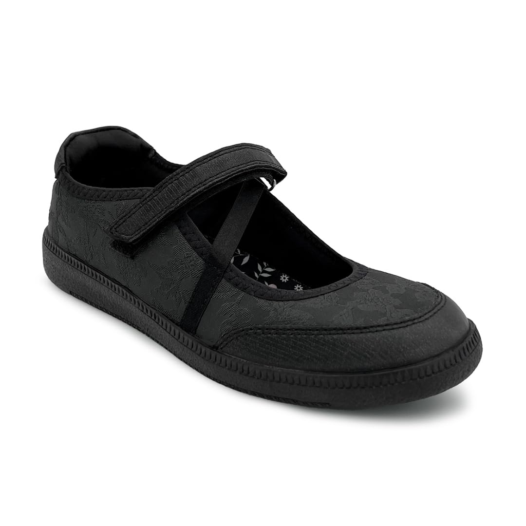 Aurora Ballerina Mary Jane | Cushioned Arch-Support Insole | Adjustable Elastic Strap | Wide Toe Box | Sporty Casual Shoes for Women-image-20