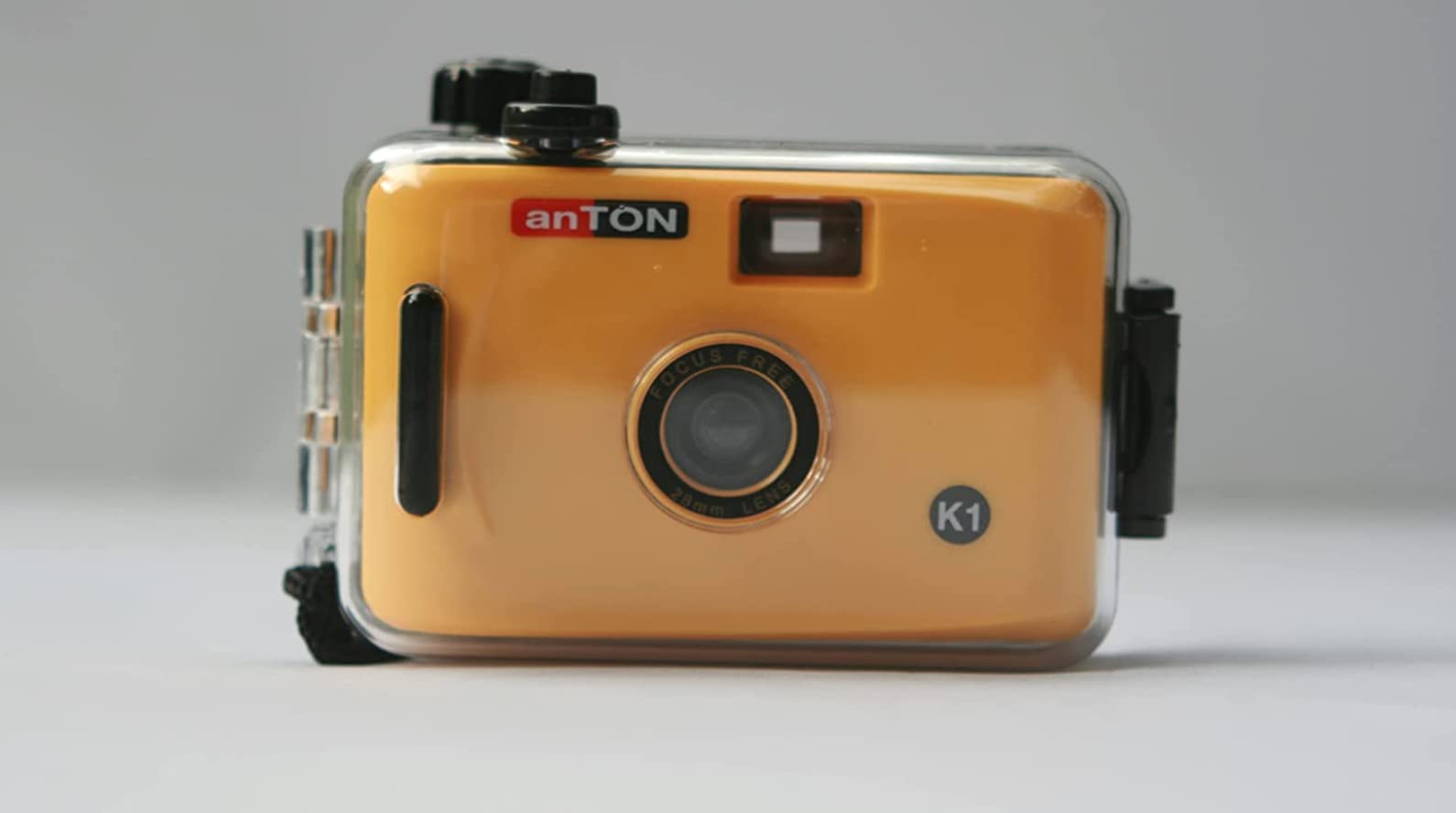 Anton K1 Nachfüllbare Wiederverwendbare Kleinbild Film 35mmKamera im Set mit Action/Unterwassergehäuse (Film Nicht im Lieferumfang)