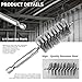 5-Piece Stainless Steel Bore Brush Set with 1/4