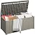 DWVO 120 Gallon Outdoor Storage Deck Box, Weather-Resistant Resin, Versatile for Patio Furnishings, Outdoor Cushions, Garden Tools, and Sports/Pool Gear (Light Brown)