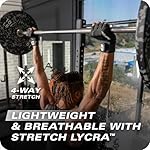 Harbinger Pro Wristwrap Gloves 3.0 - Enhanced Grip, Superior Wrist Support, Breathable 4-Way Stretch Lycra, Durable Leather Palm, Half-Finger Design for Weightlifting, Fitness Training, Women's - Image 2