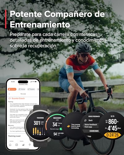 Miniatura 6 de SUUNTO Race Reloj Deportivo - Smartwatch Exteriores, Pantalla AMOLED Brillante De 1,43" Con Cristal De Zafiro, Corona Cómoda y Botones De Control, GPS De Doble Frecuencia, Larga Duración De La Batería