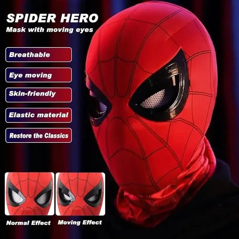 Viaana Kids Superhero Mask with Moving Eyes - Image 6