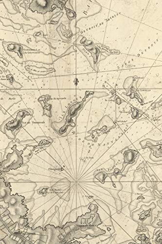 Carte particulière du havre de Boston avec les sondes les bancs de Sable: A Poetose Notebook / Journal / Diary (50 pages/25 sheets) (Poetose Notebooks) [Idioma Inglés]