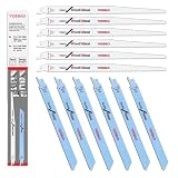 YIDEBAO Reciprocating Saw Blade Set Demolition Tools Sawsall. Blades for Wood Pruning & Metal Cuttin