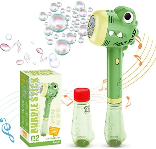 OUYOFI Bubble Machine for Toddler,Automatic Crocodiles Bubble Wand, Outdoor Bubble Toy for Age 3-5,Bubble Makers for Kids, with Fantastic Lights and Cheerful for Kids Activities Birthday Party.