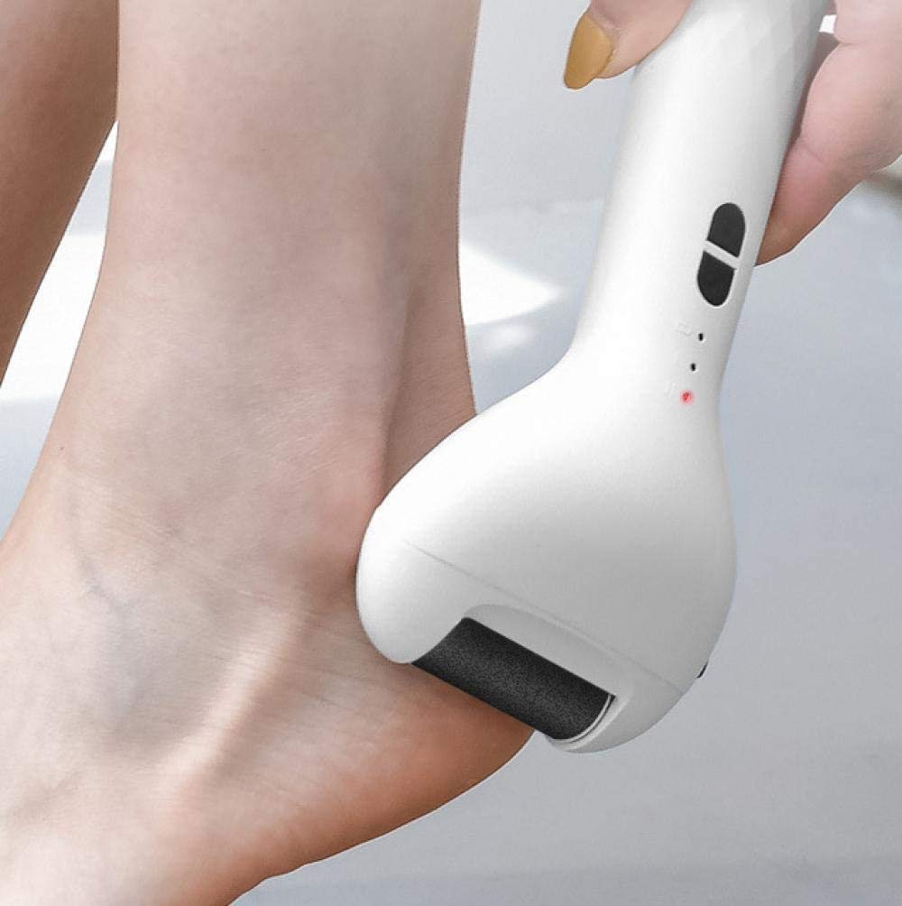 Strumento di rimozione del callo del piede elettrico Strumento portatile per pedicure con lima del piede Kit per la cura del callo ricaricabile professionale Ideale per la pelle morta Pelle secca e s