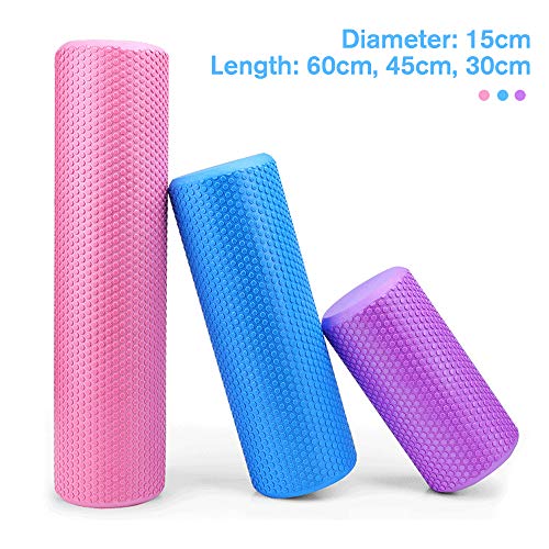 BIGBIGFAMILY Rolo de espuma de tijolo para ioga, bloco de ioga, haste de ioga durável, relaxamento d