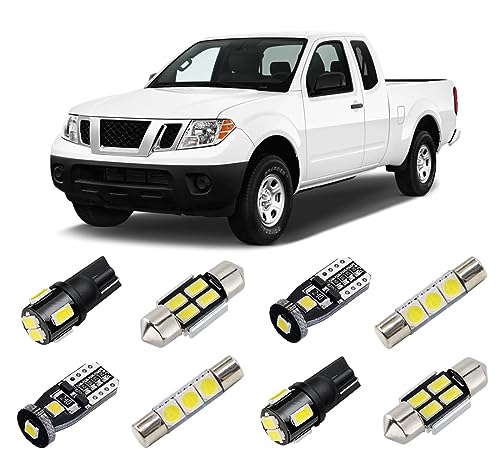 Kit de luces LED interiores blancas para Nissan Frontier miniatura 1