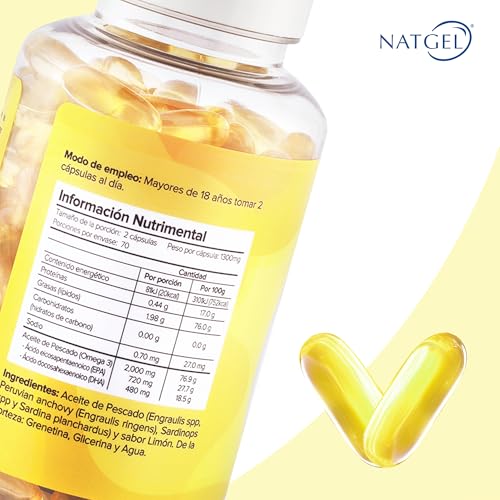 Vitamínicos, rx omega 3 Marca NATGEL (2)