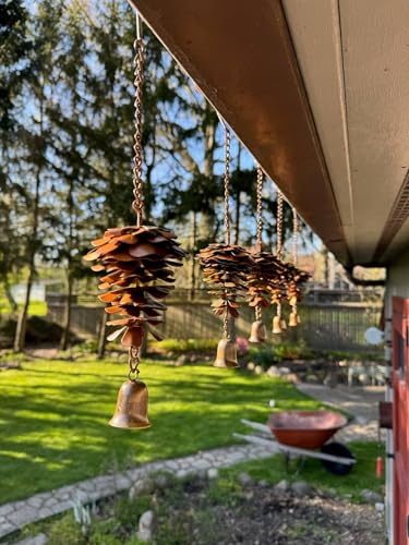 Ornements décoratifs à suspendre pomme de pin ambiance poétique