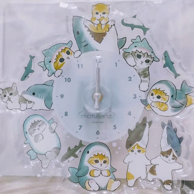 mofusand サメにゃん ウォールクロック