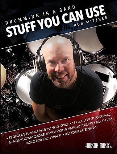 Drumming in a Band - Stuff You Can Use: Book with Online Audio and Video by Rob Mitzner