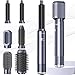 Atopskins Hairstyler 6 in 1 Airbrush Haarstyler Pro Air Styler mit Haartrockner, Auto-Hair Wrap, Warmluftbürste, Föhnbürste, Rundbürstenföhn, Geben Sie dem Haar Volumen, Glätten, Locken und Föhnen