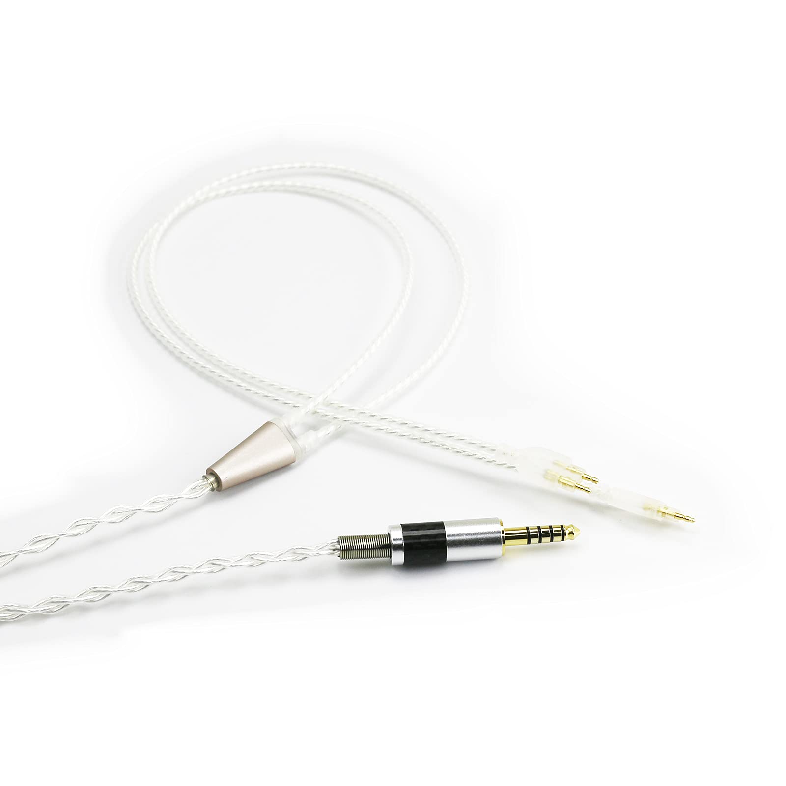 NewFantasia 4.4mm Balanced Male 6N OCC Copper Single Crystal Silver Plated Cord 4.4mm Balanced Cable