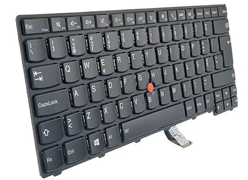 Tastiera per Notebook Lenovo ThinkPad T440, T440S, T440P, T431S, T450, T460, T450S, L440, L450, L460, E440, E450, CS13T-IT, 950Q6E, 0C02253, FRU 04Y0860, PARTS 0C02253 con Trackpoint (Layout Italiano)
