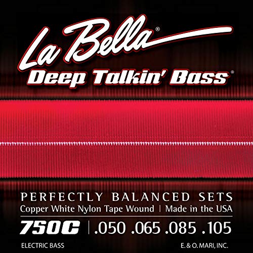 LA BELLA (���x��) �x�[�X�� 750C Copper White Nylon Tape Light 50-105