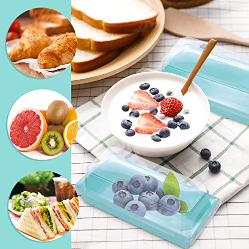 Cmkura 50 Pack Blue Rectangular Disposable Paper Charcuterie Boxes Food Containers Bakery Boxes For Cake, Cookies, Sandwich #TOP6