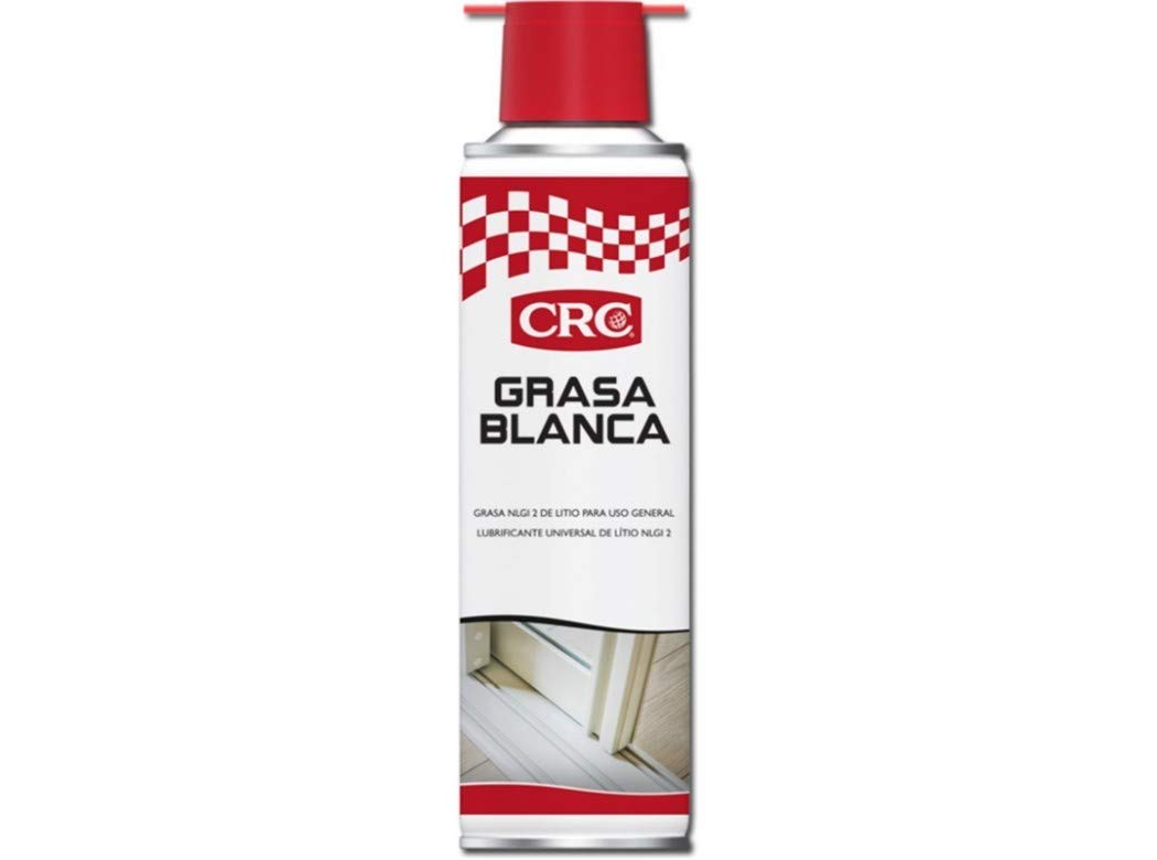 RC2 Corporation 33014-ES CRC 33014-ES-White Grease with PTFE Moving Parts Lubricant Corrosion Protection 250 ml, Black, Large