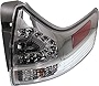 Evan-Fischer Tail Light Assembly Compatible with 2011-2018 Toyota Sienna Outer SE Model Passenger Side