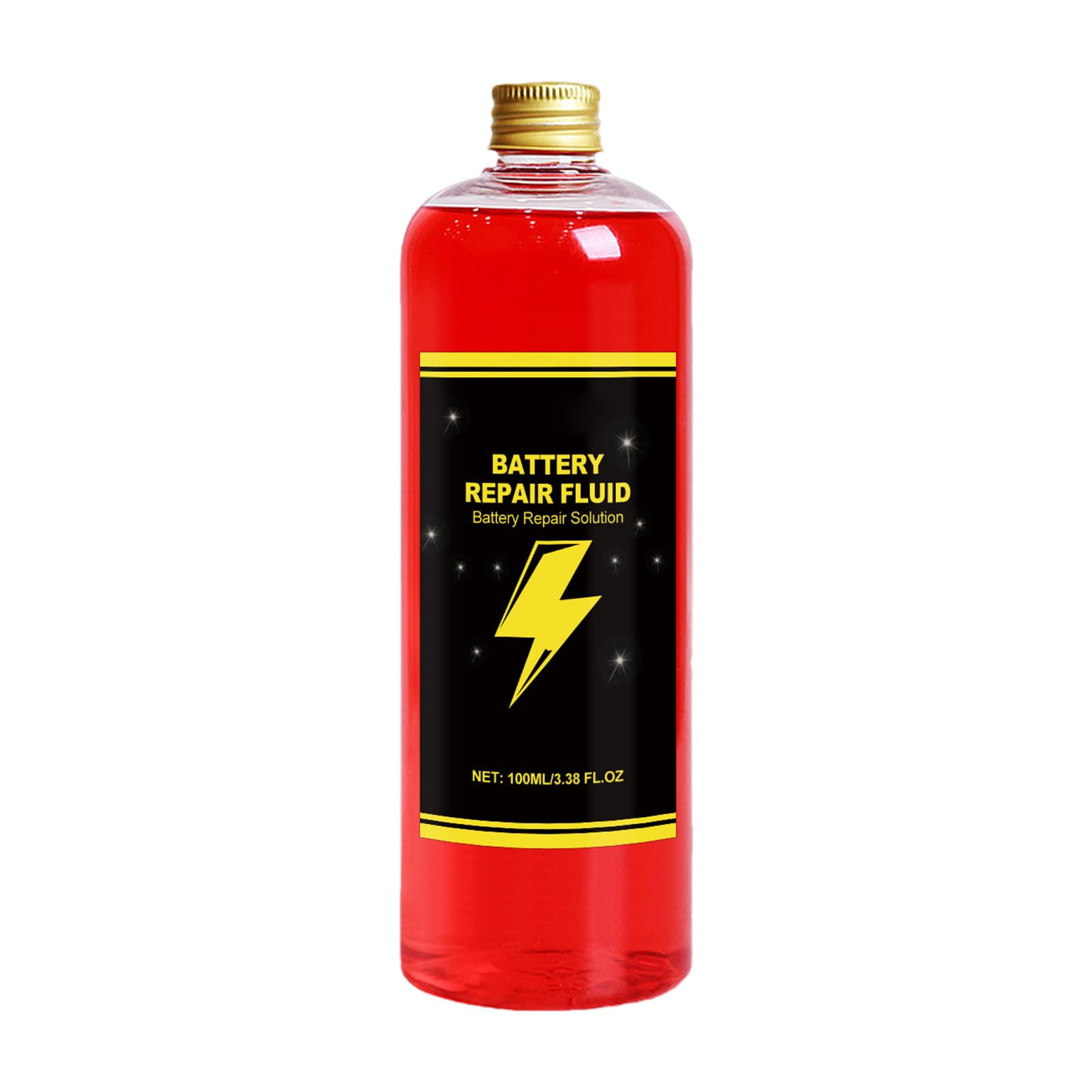 Riparazione della batteria, 100 ml, liquido di riparazione della batteria 'auto, per auto e moto, recupero della batteria, ottimizzazione delle prestazioni, soluzione ecologica per la