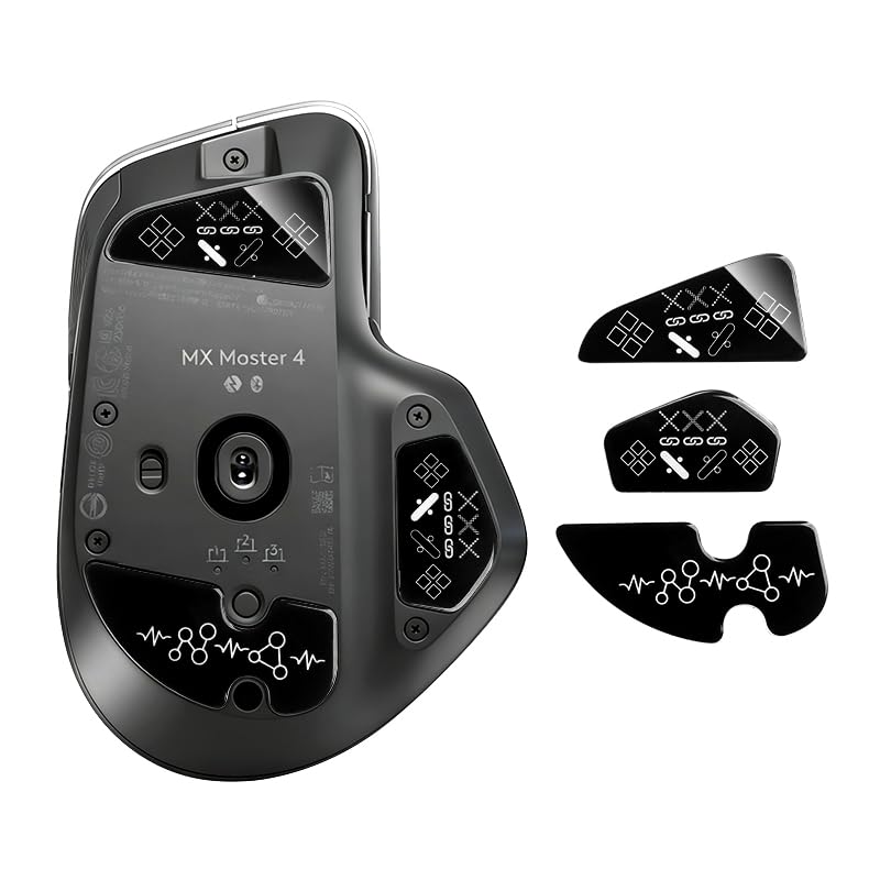 Logicool MX MASTER 4 マウス ゲーミング マウスパッド Amazon.co.jp: immoenuc 強化ガラスマウススケート Logitech MX Master