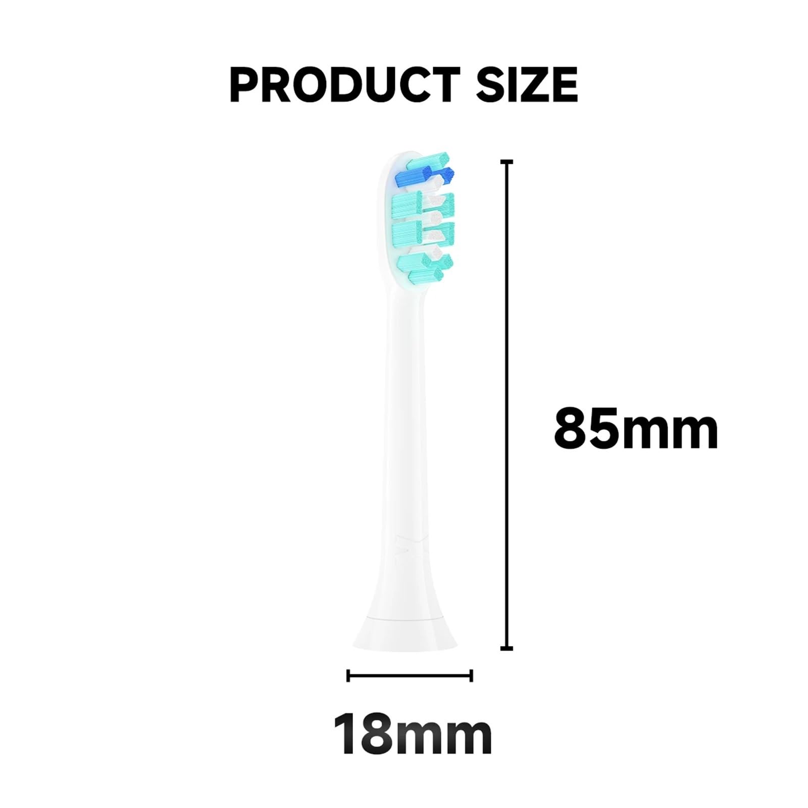 Testina For Spazzolino Elettrico Da 20 Pezzi, Compatibile For 5300 6100