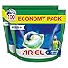 Ariel Pods Detergente Lavadora Cápsulas, 100 Lavados (2 x 50), Active Odor Defense