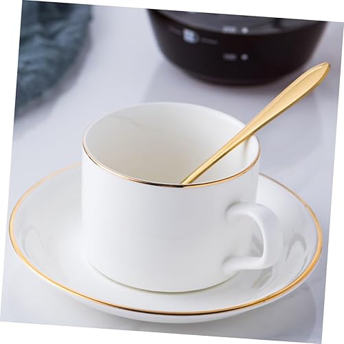Miniatura 9 de Homoyoyo Juego de tazas de café taza de té chino, vasos de oro, juegos de vajilla de cerámica, taza de té británica, tazas de café de porcelana,