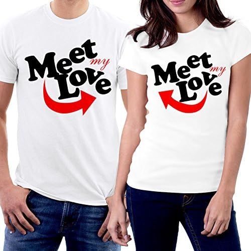 Vista 8 de picontshirt Camisetas para parejas de Mickey MR y MRS