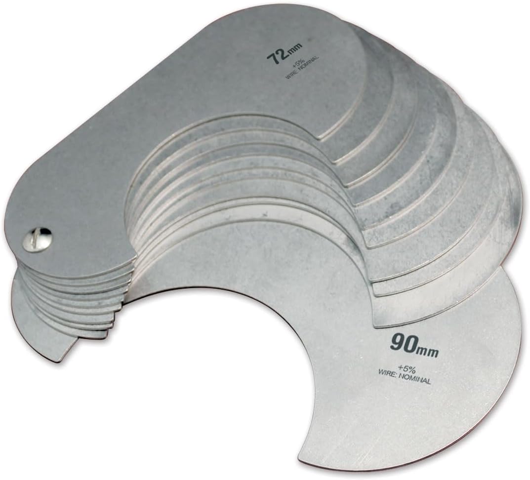 MWS1072 +5% Metric Wire Rope & Sheave Gauge - 72-90mm