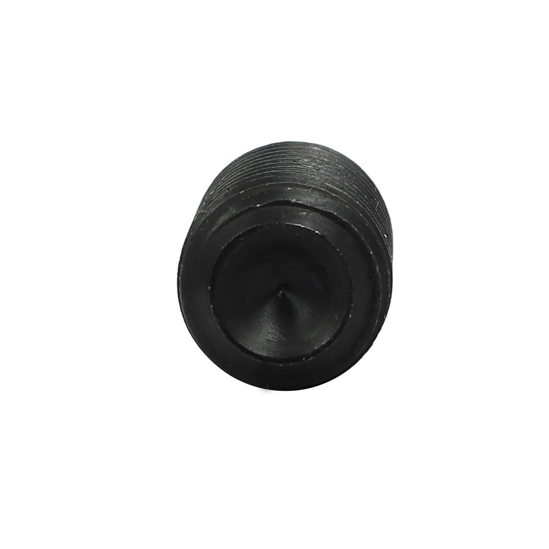 Sourcingmap M14 Dia 25mm Length Head Hex Socket Cup Point Grub Screw Black DIN916 10pcs - Image 3