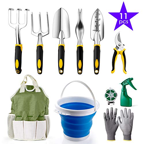 Amzdeal Carretilla Plegable Carretilla de Mano con 4 Ruedas Carga Máxima 50 kg, Mango Extensible Carretilla de Transporte incluye Cuerda de Expansión