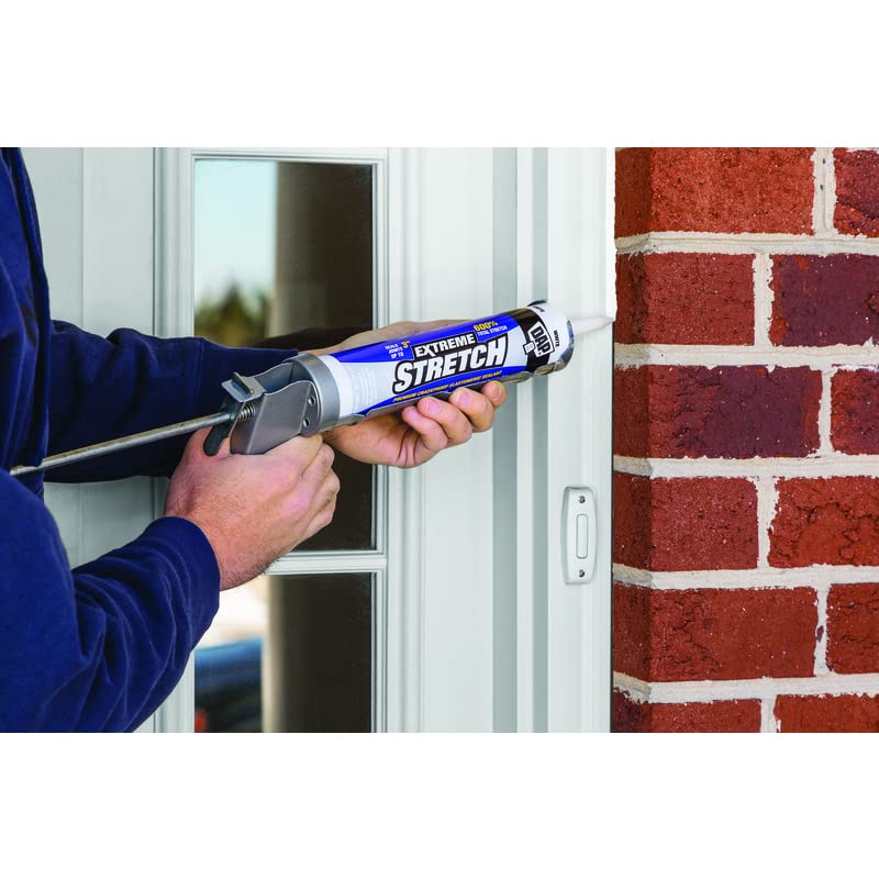 Dap 7079818712 Extreme Stretch Premium Urethanized Sealant, Iron Stone, 10.1-oz. - Quantity 12