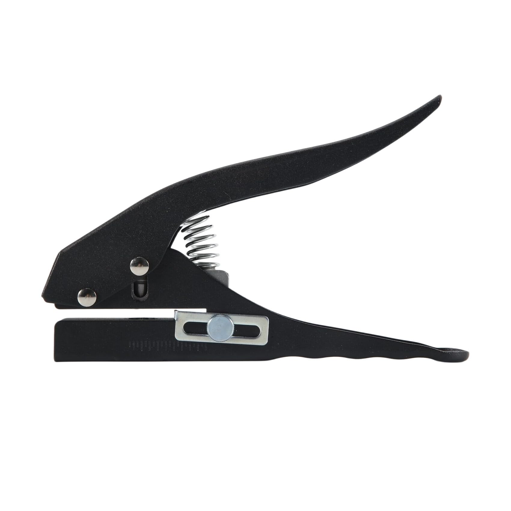 Onchdbfhuu 12mm Circle Hole Punch Paper Punch Hand-Held Round Single Hole Punch for ID Cards PVC Cards Badge Photos