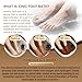 Ionic Foot Bath Detox Machine,Foot Detox Foot Bath Soak Tub with 2 Arrays,80 Disposable Liners,Detox Sea Salt,Folding Foot Spa Bucket,Home Salon-Level Foot Soaking Tub