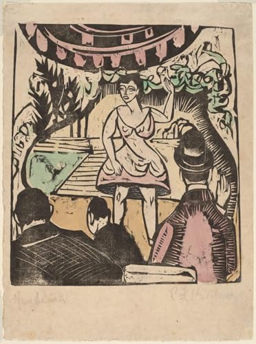 Lienzo Ernst Ludwig Kirchner cuadro de alta calidad artística Piccolo atto di varietà