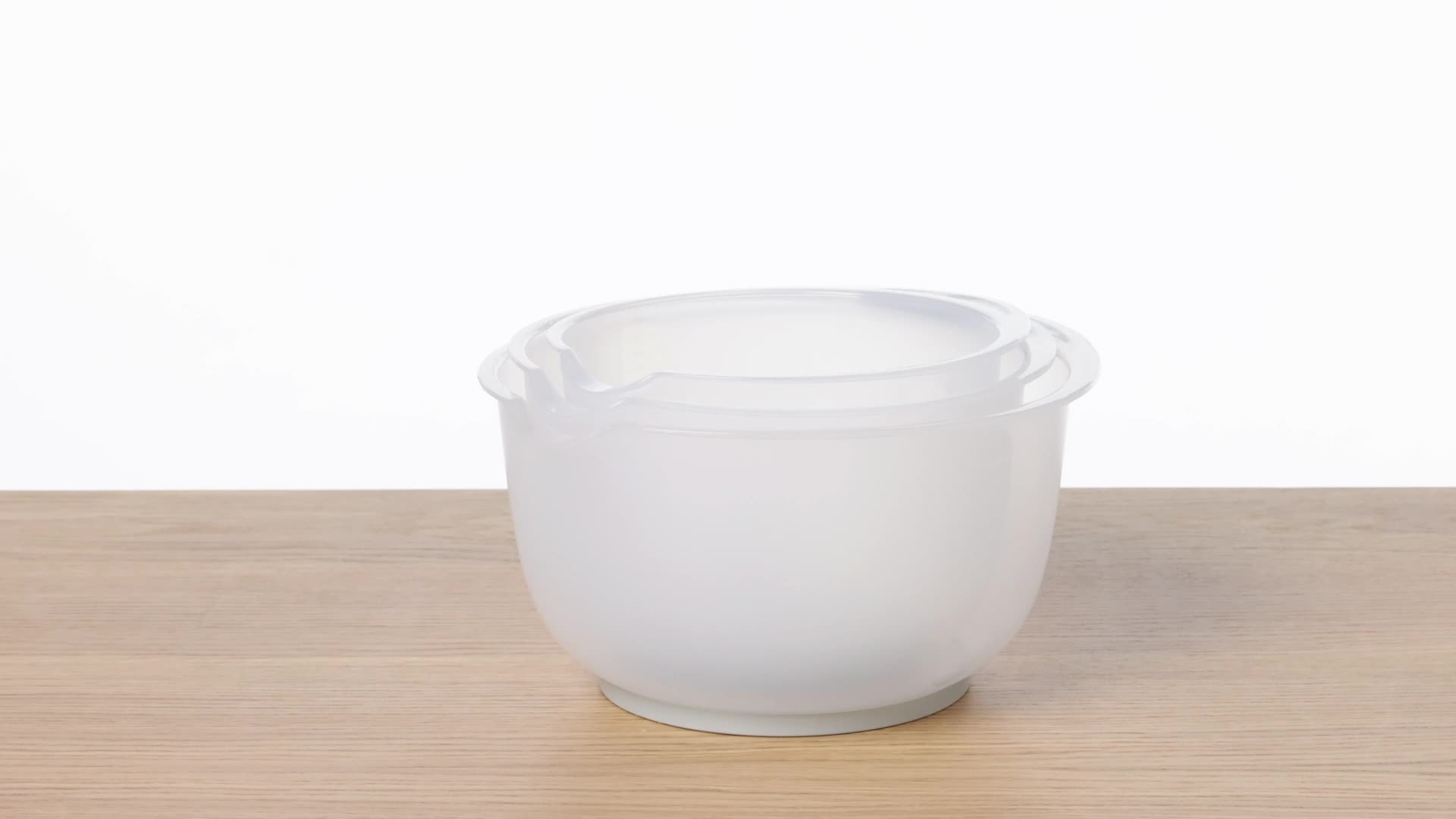 Set de 3 Tazones Mezcladores Chef Aid Antideslizante Apilable miniatura 7