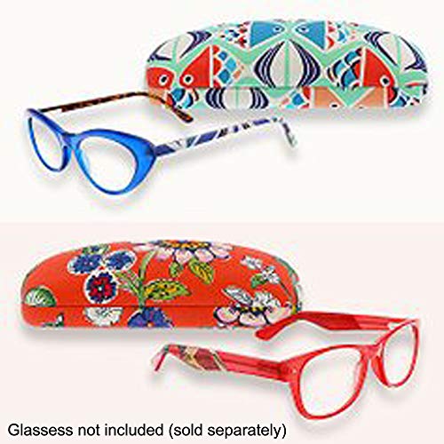 Vera Bradley Sunglasses/Eyeglasses Clamshell Hard Case (Nomadic Floral, Optical Case) #TOP5