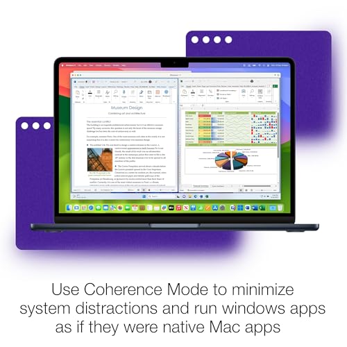 parallels desktop 26 for mac pro edition  run windows on mac virtual machine software authorized by microsoft  1 year subscription mac download