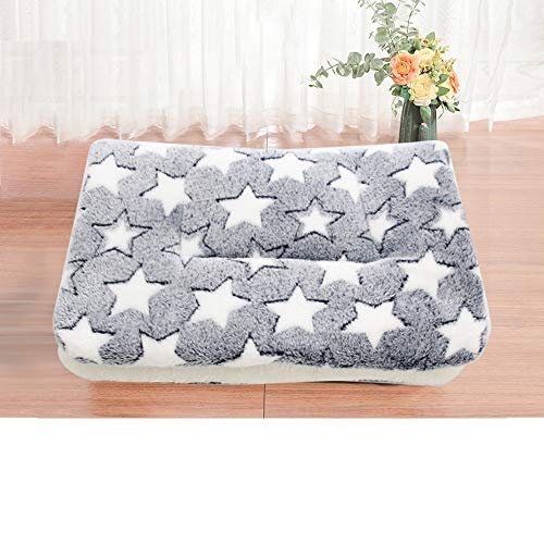 JuneJour Tapis de Lit Couverture Plaid pour Chien Chat Animaux Domestiques Super Douce Cover