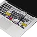 MOSISO Silicone Keyboard Cover Compatible with MacBook Air 13 inch A1466 A1369 2010-2017&Compatible with MacBook Pro 13/15 (with/Without Retina Display, 2015 or Older Version), OS X OSX-M-CC-2, White
